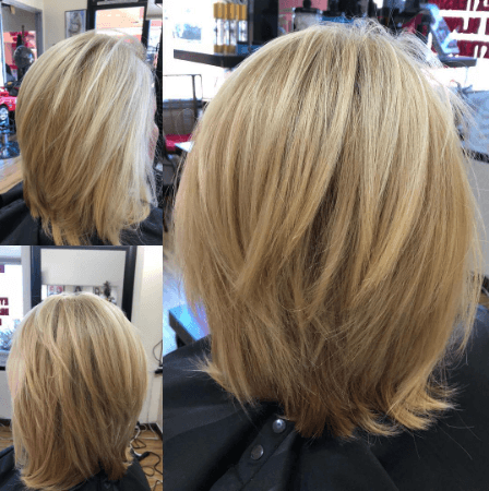 Solid wood front door installation with natural finish